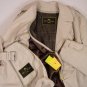 ETRO JACKET $1885 BEIGE w/PLAID WOOL LINING 6-BTN BELTED TRENCH COAT 44 54e NEW