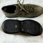 SANTONI SHOES $495 DOVE GRAY SUEDE LOGO ORNAMENT SIDE AIRWALK TRAINER 9.5 42 NEW