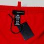 DSQUARED2 SWIMSUIT $295 RED LOGO SWIM BRIEFS BEACHWEAR BATHING SLIP SM 48e NEW