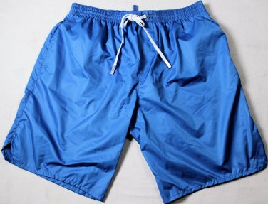 DSQUARED2 SWIM TRUNKS $285 SKY BLUE TECHNO BOARD SHORTS BEACHWEAR SM 48 NEW