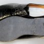 MAISON MARTIN MARGIELA SHOES $950 BLACK CRACKED LEATHER HANDMADE DERBY 11 44 NEW