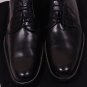 DSQUARED2 SHOES $650 BLACK LOGO HEEL DERBY BLUCHER DRESS SHOES 11 44e NEW