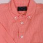 RAG & BONE SHIRT $245 TANGERINE 100%COTTON HANDMADE BUTTON UP OXFORD XL 54e NEW