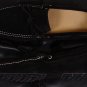 SUTOR MANTELLASSI SHOES $545 BLACK SUEDE DRIVER 8 41 NEW