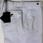 PRADA PANTS $585 Lt GRAY 100%COTTON GABARDINE LOGO ORNAMENTED TROUSER 38 54e NEW