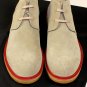 DSQUARED2 SHOES $685 LIGHT BROWN SUEDE CONTRAST GUM SOLE DESERT BOOTS 11 44e NEW