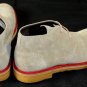 DSQUARED2 SHOES $685 LIGHT BROWN SUEDE CONTRAST GUM SOLE DESERT BOOTS 11 44e NEW