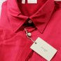 BRIONI POLO $395 STRAWBERRY 3-BTN MERCERIZED COTTON POLO GOLF SHIRT XL 54e NEW