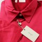 BRIONI POLO $395 STRAWBERRY 3-BTN MERCERIZED COTTON POLO GOLF SHIRT XL 54e NEW