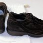SANTONI SHOES $495 DK BROWN SUEDE/MESH LOGO EMBOSS AIRWALK TRAINER 6.5 39.5e NEW