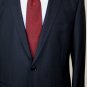DOLCE & GABBANA SUIT $2290 SOLID BLACK 2-BTN WOOL MARTINI FIT CUT SUIT 42 54 NEW