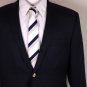 THOM BROWNE JACKET $2595 NAVY SIGNATURE ORIGINAL FALL 2008 BLAZER 40 3 50e NEW