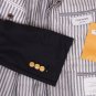 THOM BROWNE JACKET $2595 NAVY SIGNATURE ORIGINAL FALL 2008 BLAZER 40 3 50e NEW
