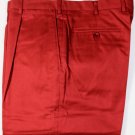 BRIONI PANTS $645 CARDINAL RED 100%COTTON HANDMADE CORTINA GOLF SLACKS 40 56 NEW