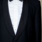 BRIONI SUIT $7950 BLACK PINSTRIPE 1-BTN 100%WOOL SHAWL COLLAR TUXEDO 44L 54 NEW