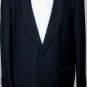 BRIONI SUIT $7950 BLACK PINSTRIPE 1-BTN 100%WOOL SHAWL COLLAR TUXEDO 44L 54 NEW