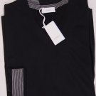MALO SWEATER $880 BLACK 100%CASHMERE CASH-LIGHT V-NECK JUMPER XL 54e NEW