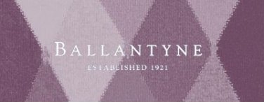 BALLANTYNE SWEATER $990 BLUE/GRAY ARGYLE 100%CASHMERE CREWNECK LG 52e NEW
