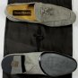 CESARE PACIOTTI SHOES $645 GRAY FLORAL PATTERN LEATHER LOGO LOAFER 8.5 41.5e NEW