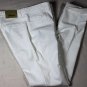 BRIONI JEANS $595 WHITE WASH LOGO 5-POCKET STRAIGHT LEG DENIM 39/39 56e NEW