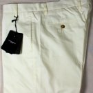 COSTUME NATIONAL PANTS $550 WHITE WOVEN LIGHTWEIGHT SUMMER TROUSERS 36 52e NEW