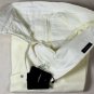 COSTUME NATIONAL PANTS $550 WHITE WOVEN LIGHTWEIGHT SUMMER TROUSERS 36 52e NEW