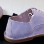 ANN DEMEULEMEESTER SHOES $875 LIGHT PINK SUEDE MINIMAL HEEL DERBY 12 45e NEW