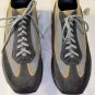 SANTONI SHOES $495 TWO TONE KHAKI SIDE STITCHED AIRWALK TRAINERS 11.5 44.5e NEW