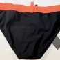 DSQUARED2 SWIMSUIT $285 BLACK LOGO SWIM BRIEFS BEACHWEAR BATHING SLIP MED 50 NEW