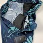 DOLCE & GABBANA SHORTS $680 NAVY/GREEN SHADOW PALM PRINT BERMUDAS 30 44e NEW
