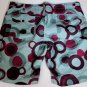 DOLCE & GABBANA SHORTS $680 LT BLUE/GREEN/BURGUNDY SPOT DYED BERMUDAS 34 50e NEW