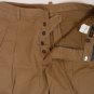 DSQUARED2 SHORTS $425 DARK BROWN 100-COTTON LOGO WALKING SHORT PANTS 34 48e NEW