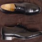 CHURCH'S SHOES $685 BLACK CAP TOE BENCH MADE POLISHED DERBY 11.5 44.5e NEW
