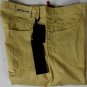 KITON PANTS $895 SAND BROWN 5-PKT LOGO EMBROIDERED HANDMADE TROUSER 33 48e NEW
