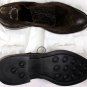 SANTONI SHOES $795 BROWN SUEDE OILED WINGTIP TOE ORNAMENT BLUCHER 11.5 44.5e NEW