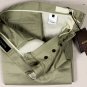 GUCCI PANTS $595 KHAKI GRAY PALLADIUM LOGO ORNAMENTED CHINO SLACKS 34 50e NEW