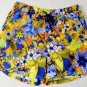ETRO SWIM TRUNKS $345 BLUE/YELLOW FLORAL LOGO BEACHWEAR SWIMSUIT XL 54e NEW
