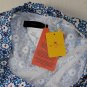 ETRO SWIM TRUNKS $350 WHITE/LT BLUE CIRCLE PRINT BEACHWEAR SWIMSUIT XXL 56e NEW