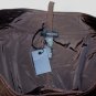 DSQUARED2 SWIM TRUNKS $485 DK BROWN LOGO ORNAMENT BOARDSHORT SWIMSUIT SM 48e NEW