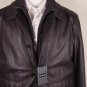 ZEGNA COAT $4895 DARK BROWN 100%AFRICAN LAMBSKIN VESTED BOMBER JACKET 42 52e NEW