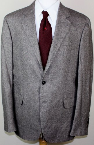 BRUNELLO CUCINELLI JACKET $3495 BROWN WOOL/SILK 3-BTN SPORTCOAT 42 54e NEW
