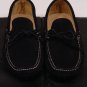 SUTOR MANTELLASSI SHOES $545 BLACK PEBBLED SOLE HANDMADE TIED DRIVER 9 42e NEW