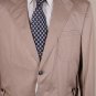 SALVATORE FERRAGAMO JACKET $1530 KHAKI BROWN SUMMER 2-BTN SPORT COAT 44 56e NEW