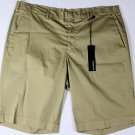 JIL SANDER PANTS $395 KHAKI BROWN COTTON SUMMER CHINO WALKING SHORTS 40 56e NEW