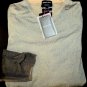 GIORGIO ARMANI BLACK LABEL SWEATER $1545 BLUE/BROWN DEGRADE CASHMERE XL 54e NEW