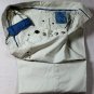 BELVEST PANTS $495 BEIGE LOGO EMBROIDER 5PKT LIGHTWEIGHT CHINO TROUSER 37 52 NEW