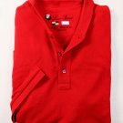 LORO PIANA REGATTA POLO $440 ENGINE RED 3-BTN FITTED OPEN PIQUE POLO XL 54e NEW