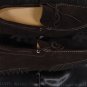 SUTOR MANTELLASSI SHOES $545 DK BROWN PEBBLE SOLE HANDMADE TIED DRIVER 9 42e NEW