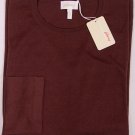 BRIONI SWEATER $1080 CHOCOLATE BROWN 100-CASHMERE CREWNECK SWEATER XXL 56e NEW