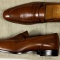 VALENTINO GARAVANI SHOES $795 BROWN HANDMADE PENNY LOAFERS 11 44e NEW
